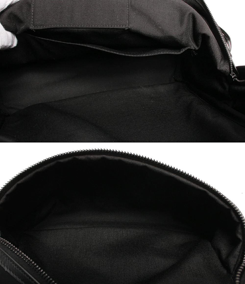 Saint Laurent Paris Rucksack Daypack City Canvas Crossbody Bag Black - Picture 3 of 8